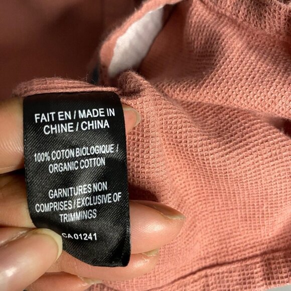 DJab Men's Coral Button-Down 100% Organic Cotton Short Sleeve Shirt - Picture 6 of 8